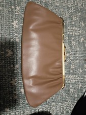 Vintage Leather Snap Closure Purse