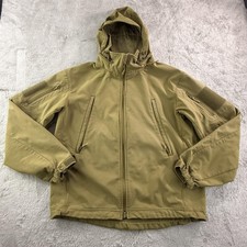 Giacca Condor Uomo XL Marrone Summit Soft Shell con Cappuccio Tattica Outdoor Escursionismo