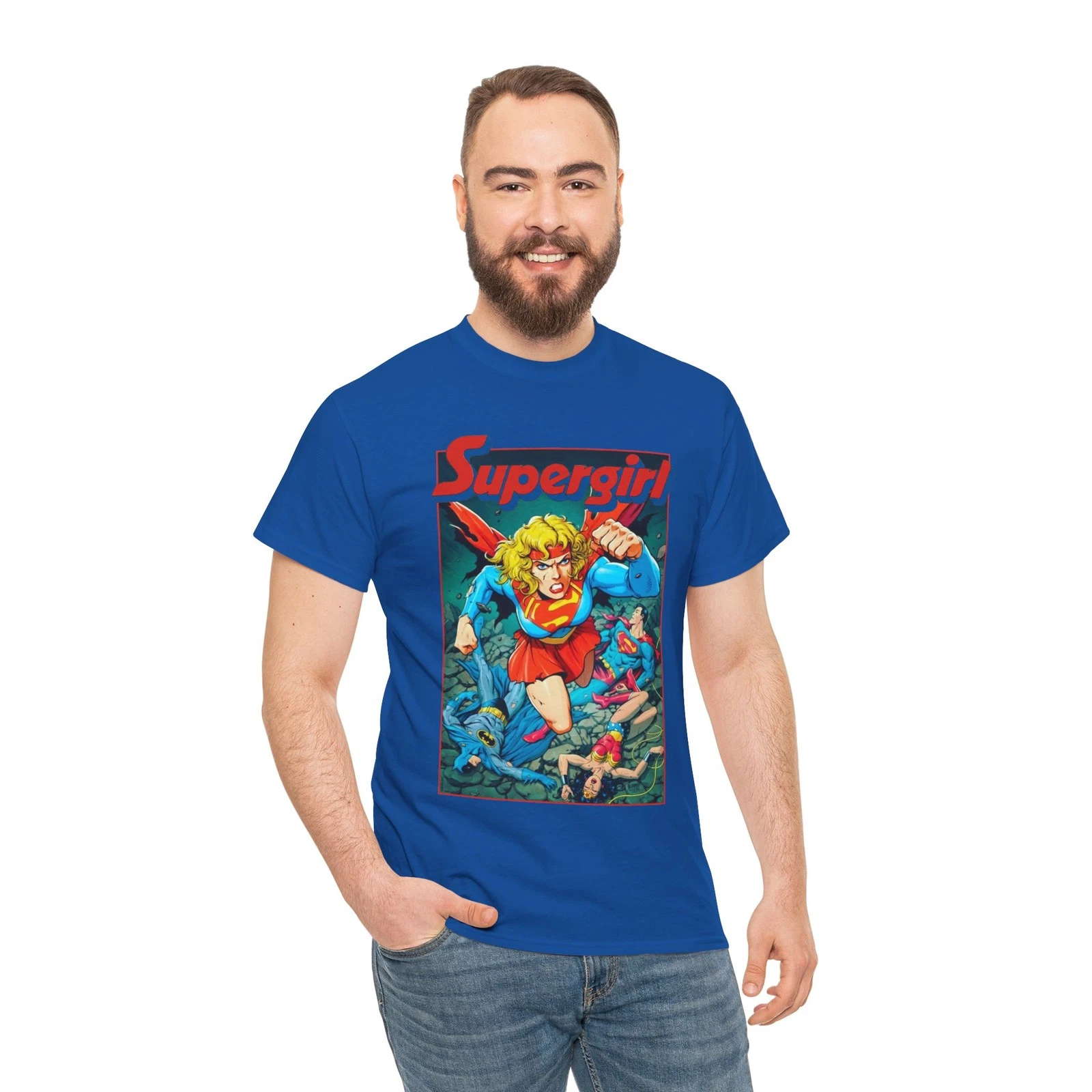 Supergirl T-Shirt - Crisis on Infinite Earths - DC Comics - Tom Grummett Art