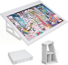 1000-Piecce Tilting Puzzle Board with Stand, ...