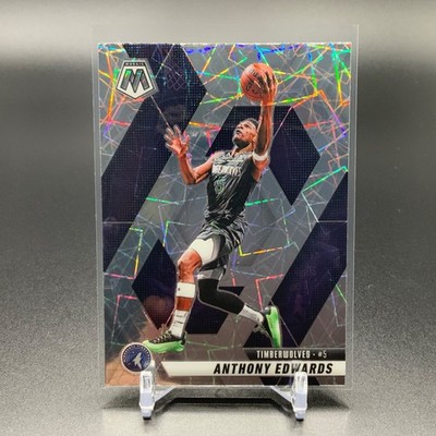 2024-25 Panini Mosaic #36 Anthony Edwards Laser Prizm Silver TTC5139