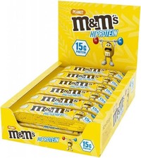 49,60€/kg M&M Hi-Protein Bar Peanut 12x51g  Riegel gelbe Kiste