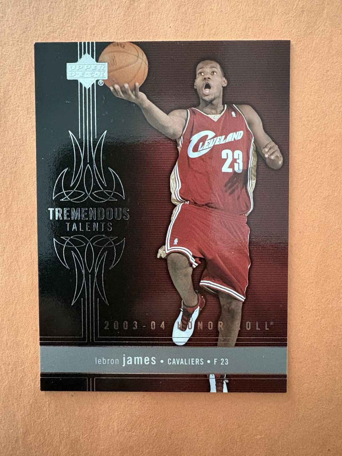 2003-04 Upper Deck Honor Roll - Tremendous Talents LeBron James #TT7 (RC)