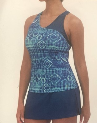 ZeroXposur Woman s XL Turquoise Tankini NWT