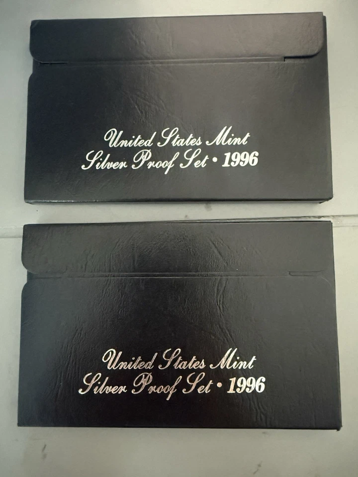 1996-S U.S. Mint Silver Proof Set-OGP with COA-90% Silver JFK, GW, FDR - Image 2 of 2