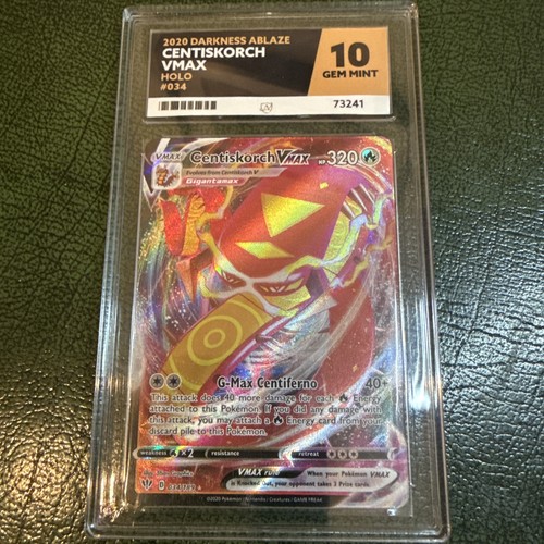 Centiskorch VMAX graded ACE 10 for sale on eBay