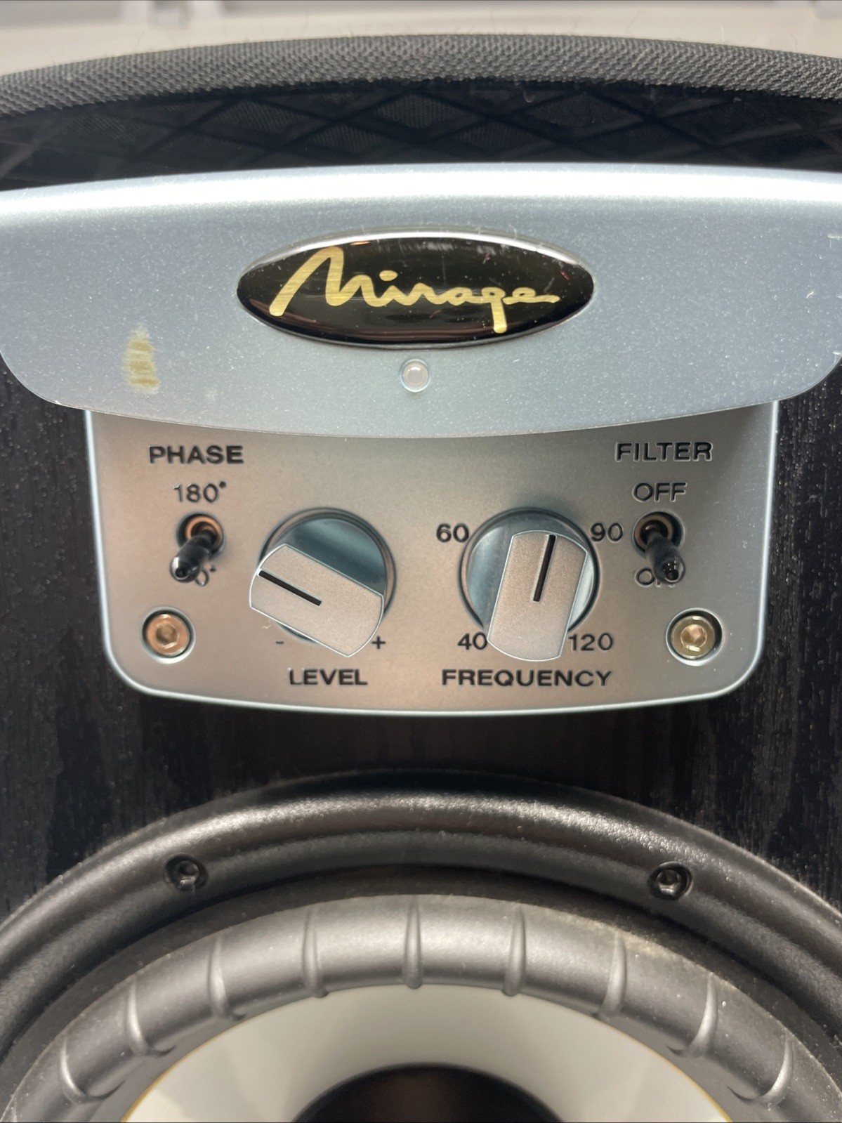 Mirage OMNI-S8 Powered Subwoofer - Black - power on tested - free shipping