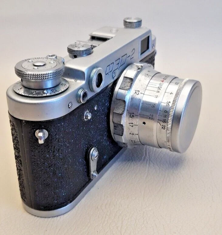 Film Camera 35mm Tested FED 2 Industar-61 2.8/52mm Rare Vintage Leica Copy ussr. - Image 2 of 4