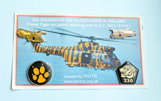Royal Air Force 230 SQUADRON RAF ALDERGROVE Nordirland "THE TIGERS" Abzeichen