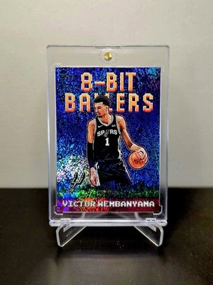 VICTOR WEMBANYAMA 2024-25 Topps 🏀 8-BIT BALLERS SAND GLITTER HOLO