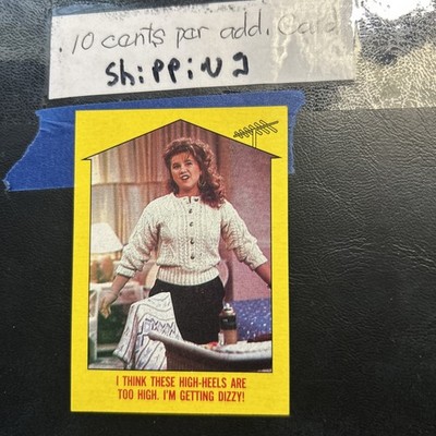 Jb14 Growing Pains 1988 Topps #20 Carol Tracey Gold Ad Shipped $.10