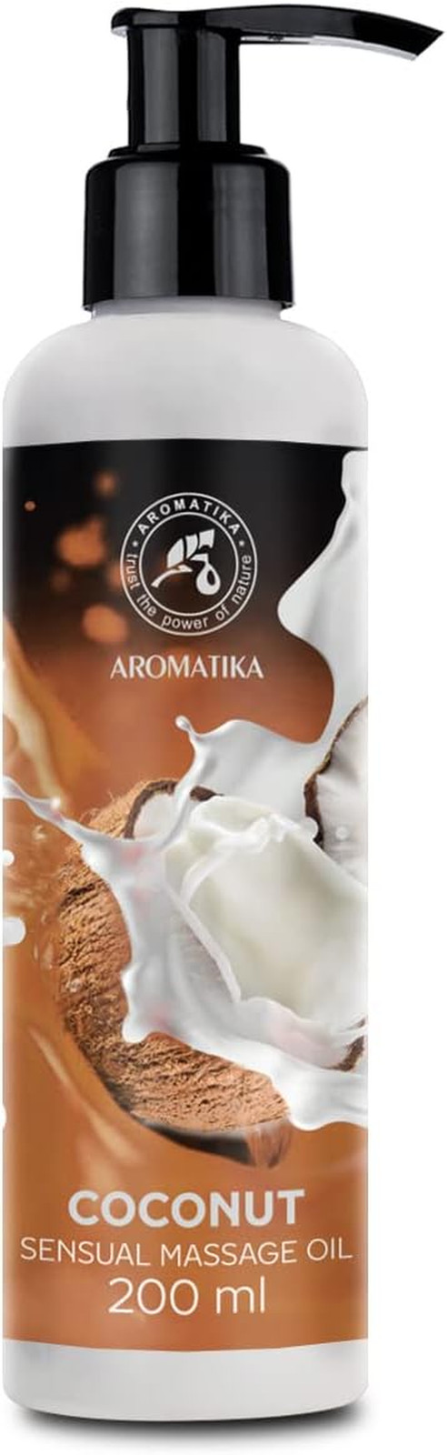 Olio Da Massaggio Rilassante Coco 200Ml - Olio per Massaggi Commestibile - Oli N