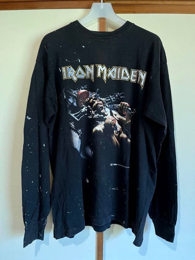 IRON MAIDEN long-sleeved T-shirt, 1995 vintage | eBay