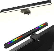 Monitor Light Bar, USB LED Task Lamp for Flat Screens, Eye-Care Dimmable Desk La