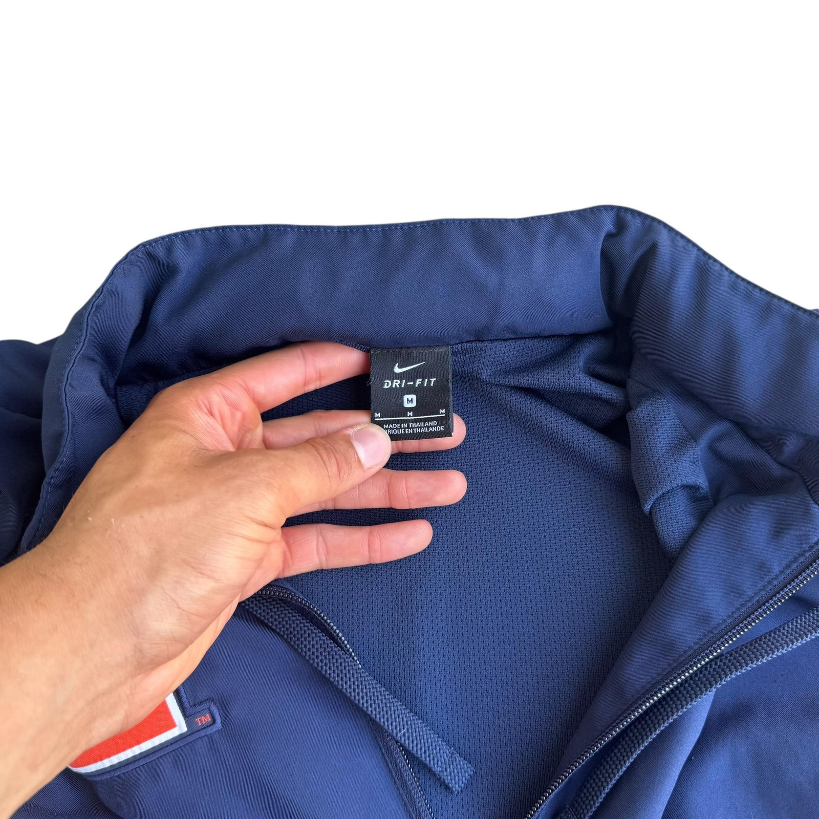 SACAI X NIKE Giacca Illinois Fighting Illini uomo media NCAA basket Nike Dri Fit