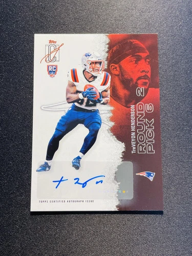 2025 Topps Signature TreVeyon Henderson Rookie Class Autographs (RAW)