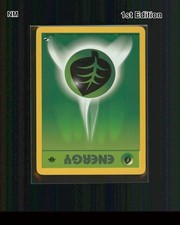 Grass Energy - NM - 1st Edition - 129/132 - EN - G1 - Gym Heroes