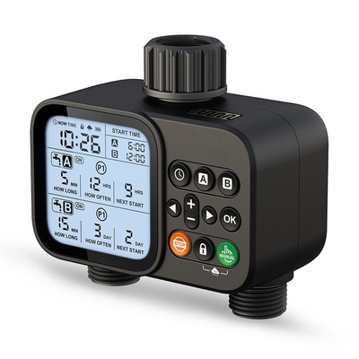 Smart Garden Care Tool Dual Outlet Bewässerung Timer für gleichbleibende Ergeb