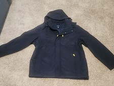 NEW Land's End Unisex Blue Squall Parka Coat Jacket with Hood - XL - NWOT