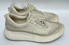 Dolce Vita Platform Sneakers Womens Size 9.5 Dolen Ivory Low Top Lace-Up Casual