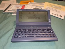 READ Casio Cassiopeia A21 Complete in box Rare Vintage Pocket PC Windows CE