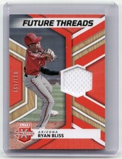 2022 Panini Elite Extra Edition #FT-RB Ryan Bliss Future Threads Orange #/199