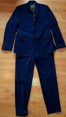 Benvenuto Anzug (Sacko mit Hose) Gr.54 Blau