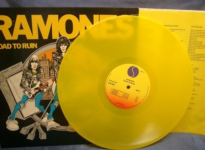 Ramones - Road To Ruin LP Yellow Vinyl Schallplatte