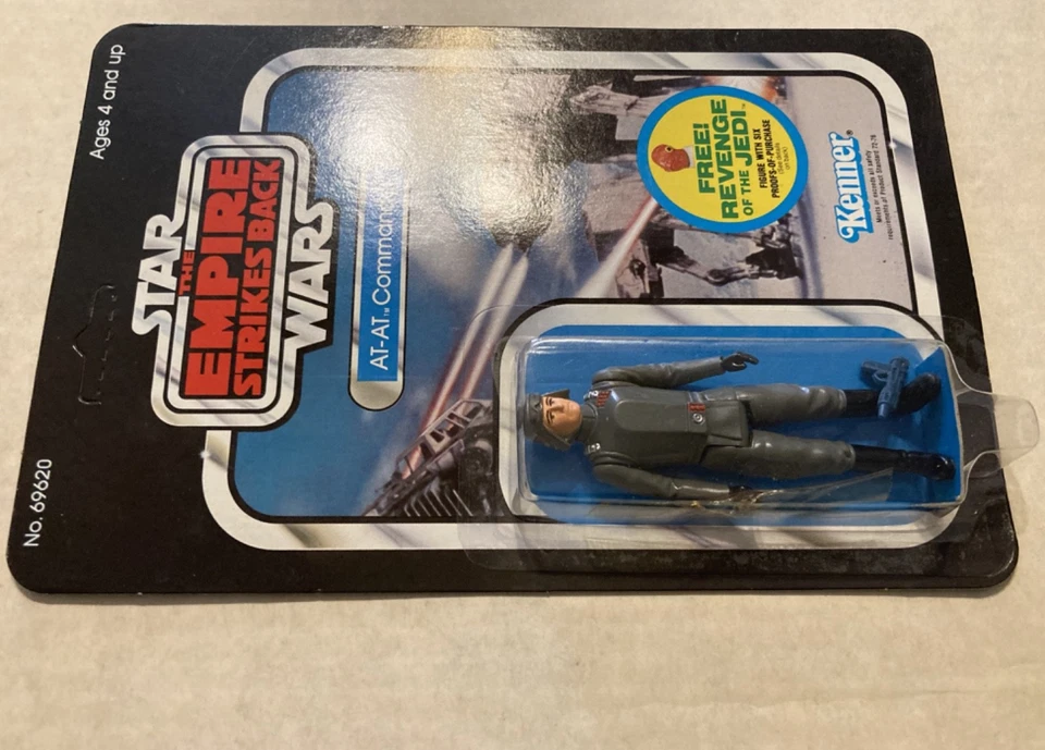 NEW Star Wars ESB AT-AT Commander 48 Back Kenner SEALED - Image 3 of 4