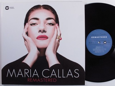 MARIA CALLAS Remastered - WARNER CLASSICS - LP NM gatefold, black vinyl A225