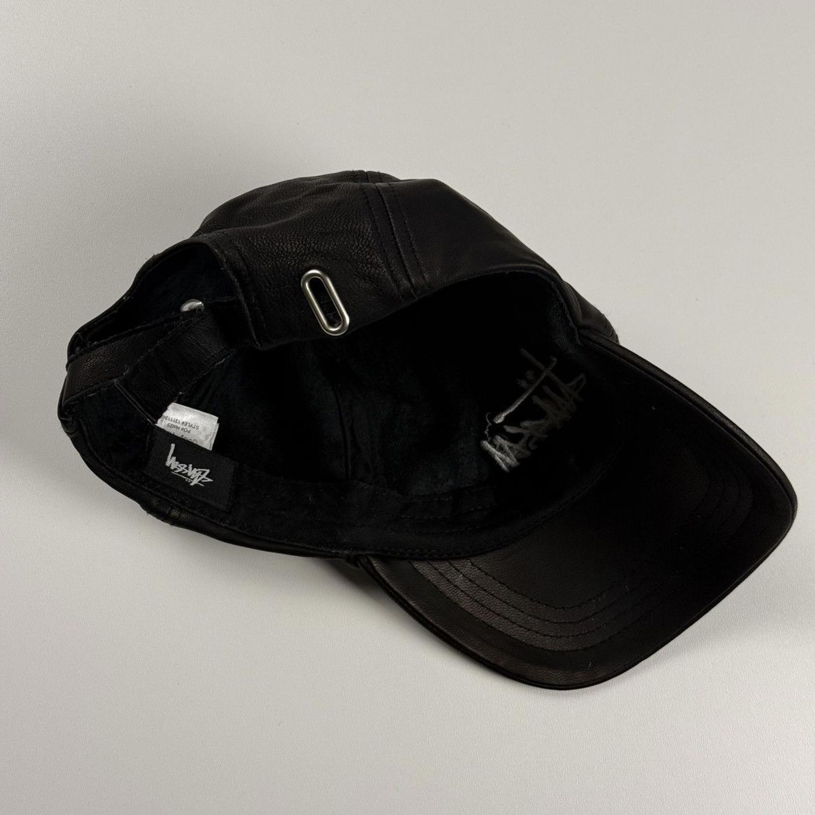 Script Leather Strap Back - image 5