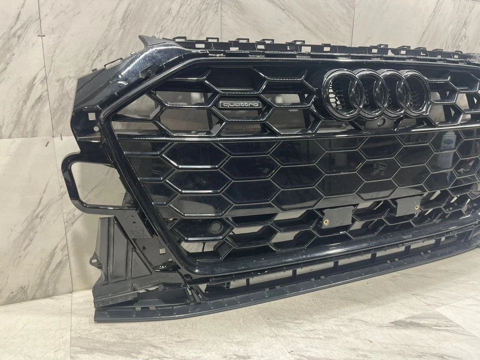 Audi A4 S4 Quattro 2020 2024 parrilla OEM parrilla central delantera con cámara 8W0853651EB Foto 2 de 4