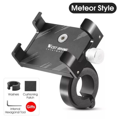 Phone Holder Aluminum Alloy MTB Mountain Bike Cell Phone Bracket Electric - Picture 16 of 16