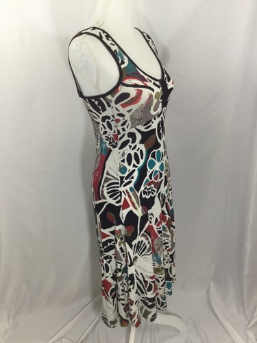 Salaam Womens Tank Dress Size Small Bold Multi Color Print NWT - Picture 2 of 14