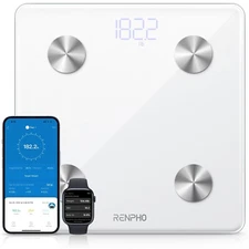 RENPHO Digital Body Weight Scale Bathroom Bluetooth Body Fat Scale Smart Gift