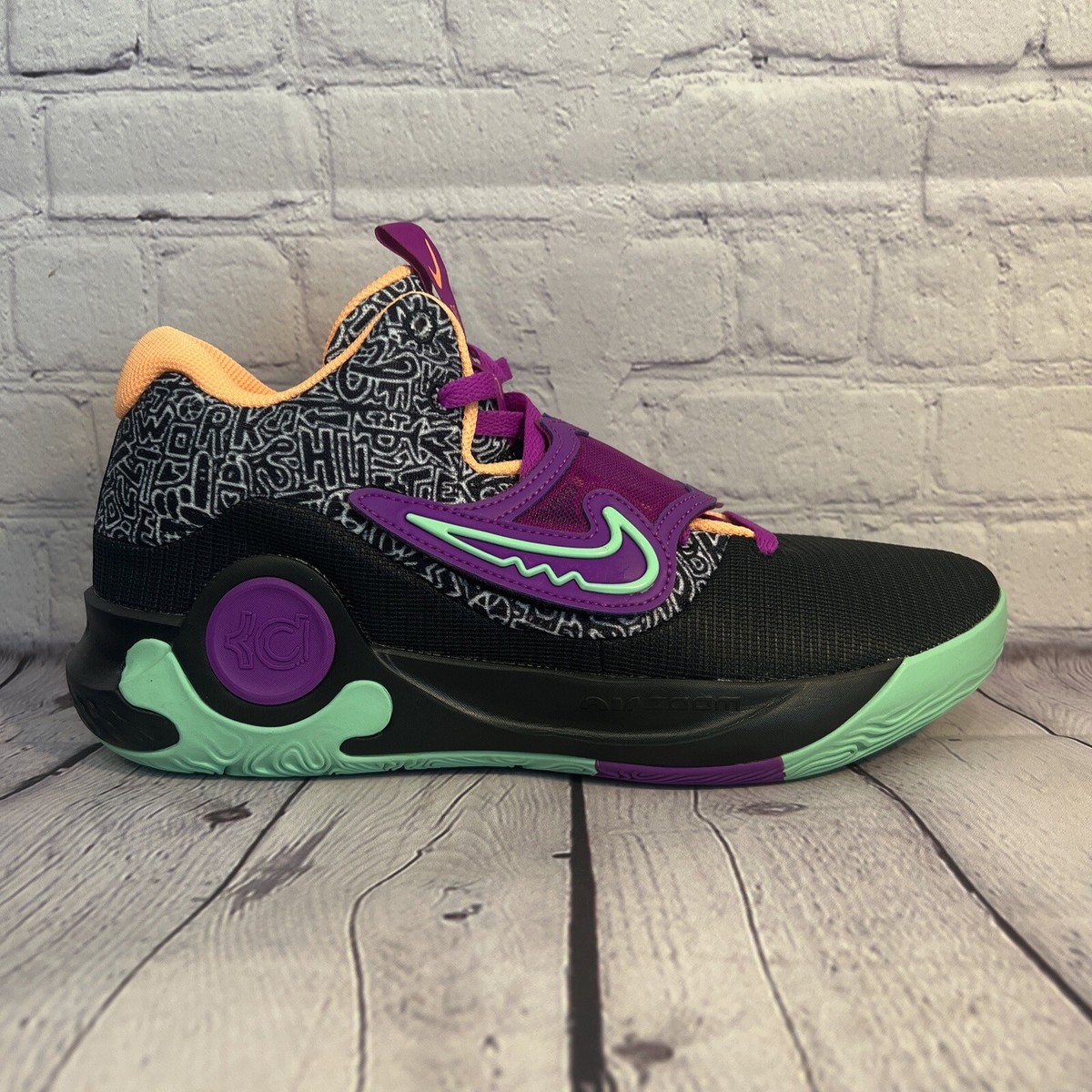 Nike KD Trey 5 X Timothy Goodman Brooklyn Purple Basketball Shoes