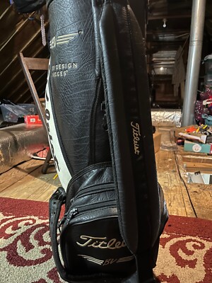 Vintage Titleist Staff BV Vokey Golf Bag W Original Club Cover! | eBay