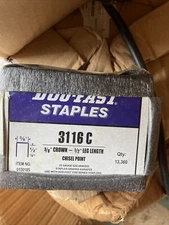 Duo-Fast 3116C Staple 2BOXes Fast Shipping