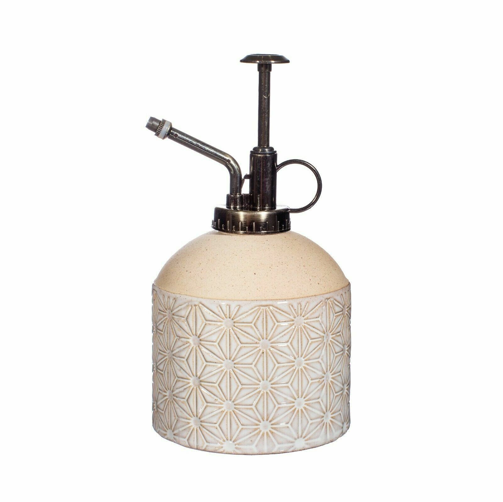Plant Mister Ceramic Scandi Style Geometric Design Plant Mister By Sass & Belle