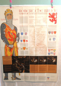 Vintage Robert the Bruce Poster Scottish Independence Battle of Bannockburn 1974