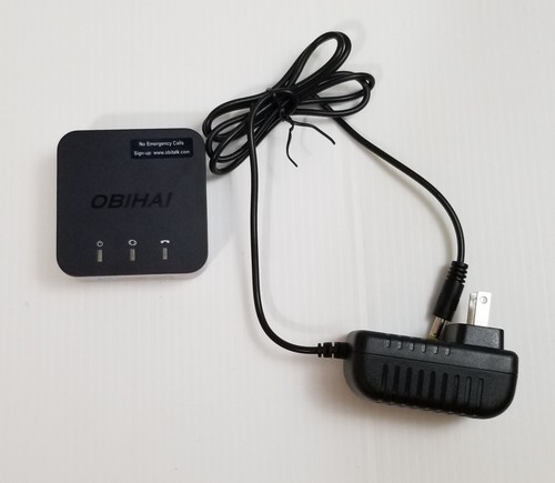 Adaptateur téléphonique Obihai Obitalk OBi200 VoIP avec support Google Voice & Fax 1 port - Photo 2/13