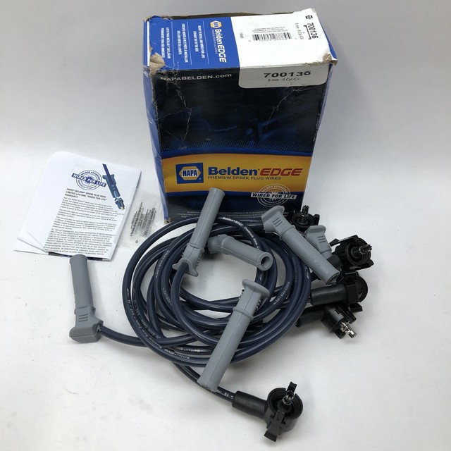 NAPA/BELDEN 700136 SPARK PLUG WIRE SET 8MM 6 CYL eBay