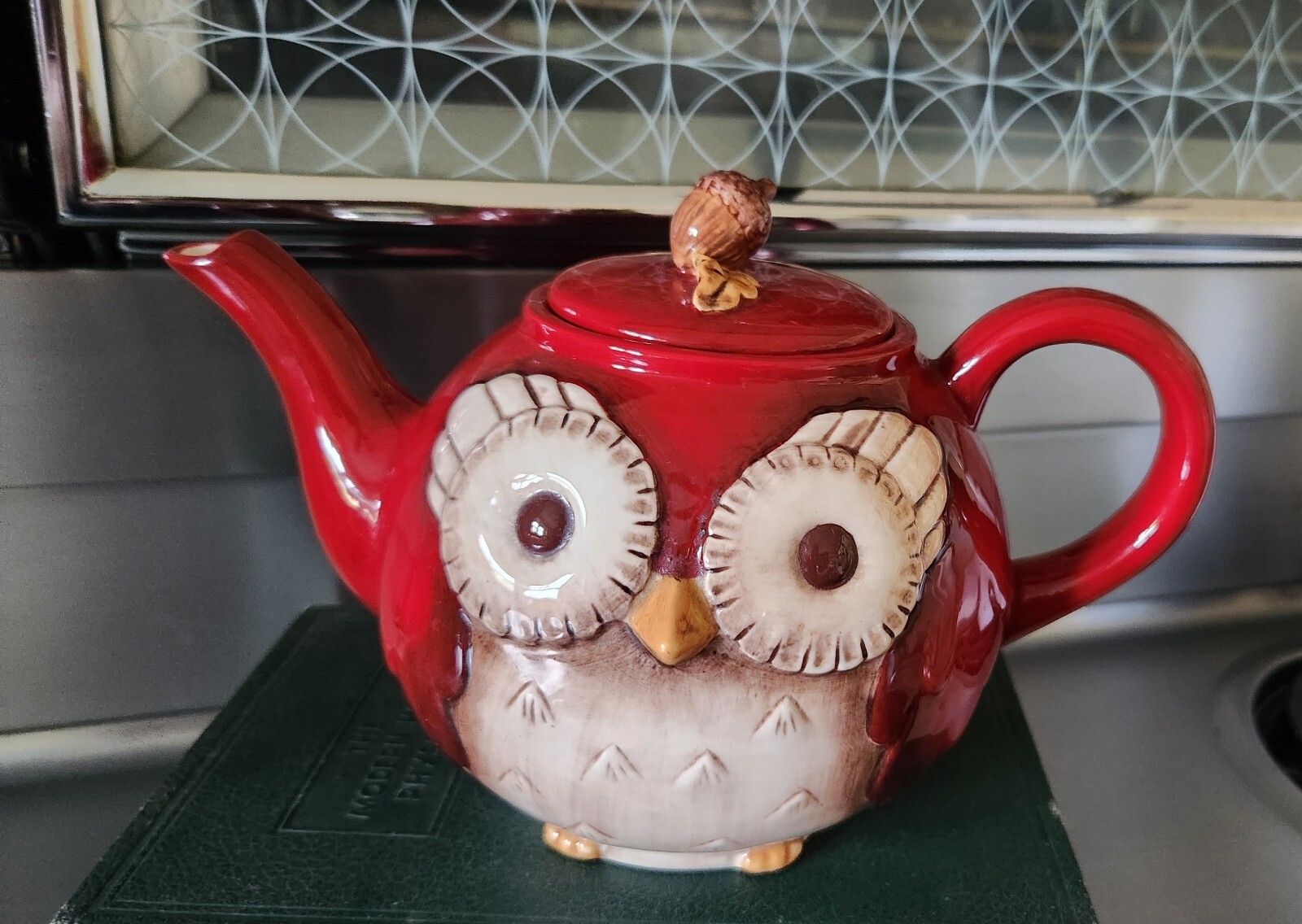 Grasslands Road Red Owl Teapot eBay