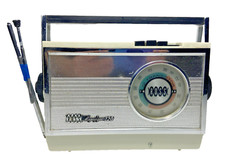 Ross Magnifique 120 Transistor Radio AM/FM Portable Antenna MCM VTG
