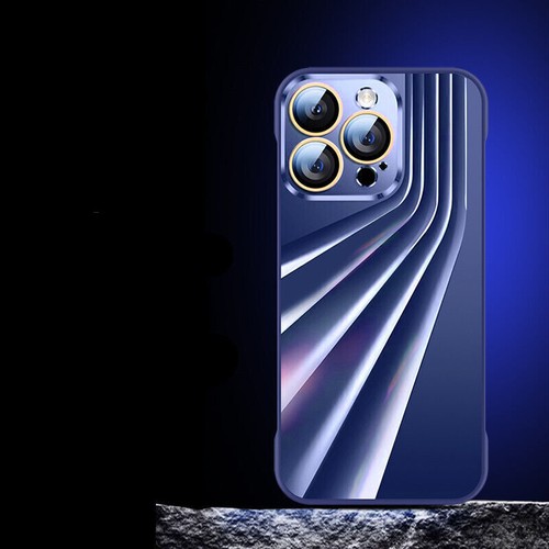 Glossy Frameless AG Magsafe Case Gradient Thin PC Cover For iPhone 15 Pro Max 14 - Picture 14 of 23