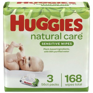 huggies natural care sensitive baby wipes