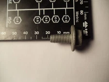 M8-1.25x18mm Hex Flange (13mm) Bolt w/TapTite II - Galvanized (B#104)