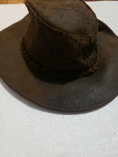 HENSCHEL HATQUARTERS LEATHER COWBOY HAT 