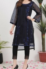 Pakistani Organza Kurta
