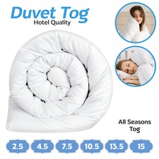 Duvet Quilt TOG Luxury Anti Allergy Duvets Single Double King Size Bedding Set